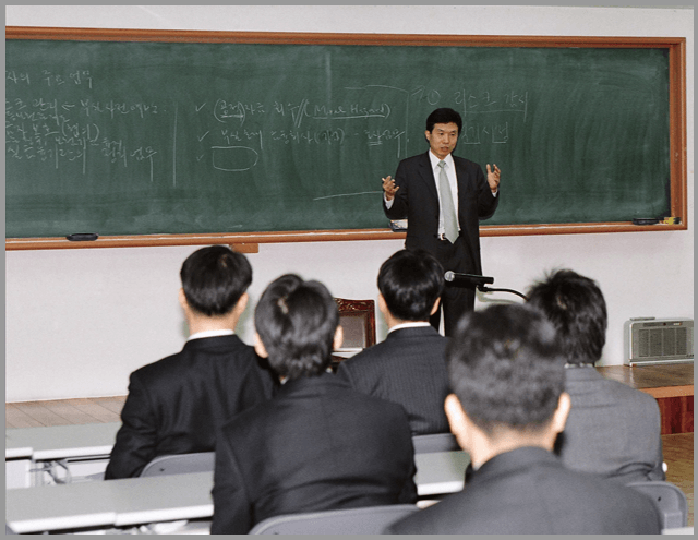 최장봉 사장의 신입직원 대상 강연